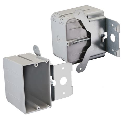 adjustable wall electrical box|single gang adjustable outlet box.